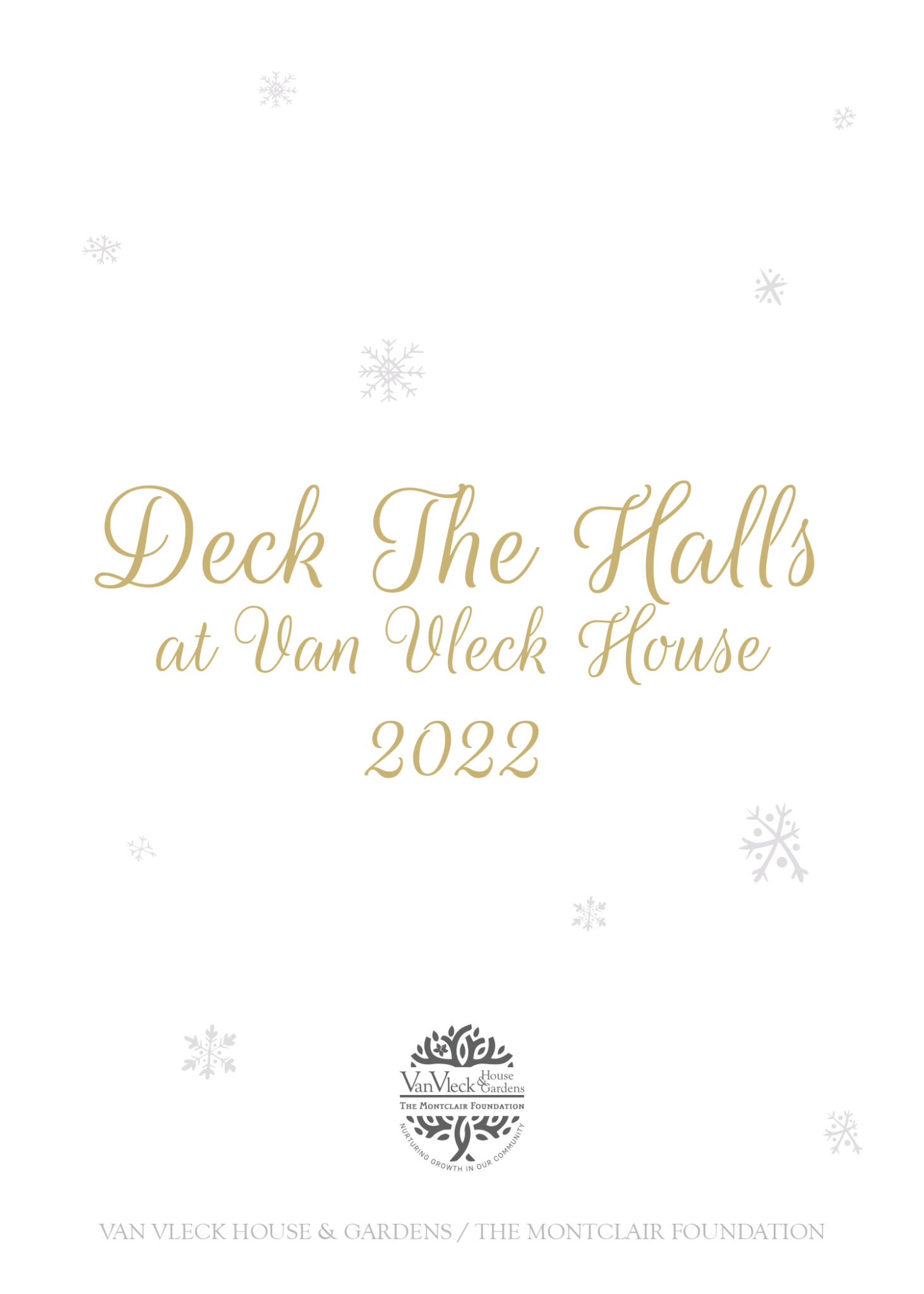 Holiday Events at Van Vleck Glitter in the Gardens Event The Montclair Foundation